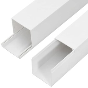 Calhas para cabos 33x33 mm 30 m PVC