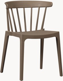 Cadeiras de jantar empilháveis para jardim Bliss, conjunto de 2