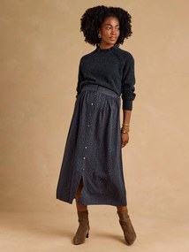 Camisola de gravidez e amamentação Faustine preto