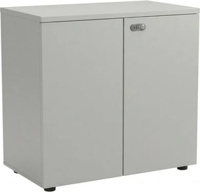 Armário Escritório Mira Cinza 800x800mm com Código – Seguro e Funcional