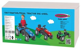 Tractor a pedais para crianças Big Wheel Verde