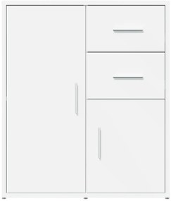 Aparadores 2 pcs 60x31x70 cm derivados de madeira branco