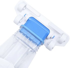 Aspirador de piscina recarregável com punho de espuma