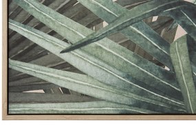 Quadro decorativo com moldura verde 63 x 93 cm ALBENGA Beliani