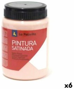 Têmpera La Pajarita L-29 Cor de Rosa Acetinado Escolar (35 Ml) (6 Unidades)