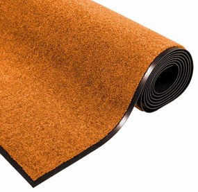 Capacho lavável laranja 120x250 cm