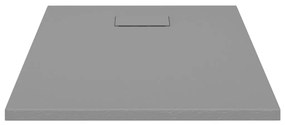 Base de chuveiro SMC 90x70 cm cinzento