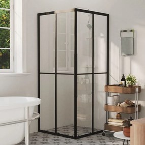 vidaXL Cabine de duche ESG 80x80x180 cm