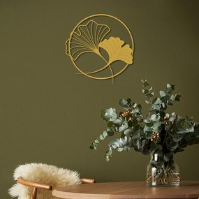 Acessório Decorativo de Parede Apt620 – Dourado – 49 x 49 cm