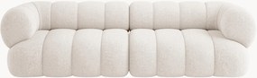 Sofá em chenille Koge (3 lugares), L 240 cm