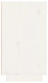 Garrafeira 23x34x61 cm madeira de pinho maciça branco