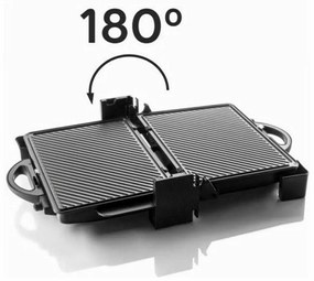 Grill Haeger GR-190.008A 1900W Preto Aço inoxidável