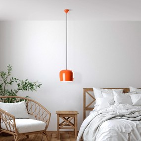 Candeeiro de Teto Yozgat – Laranja – Ø23 h:18 cm