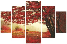 Pintura Decorativa em MDF ST037 – Multicolor – 92 x 56 cm