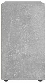 Aparador VISNES 60x40x73 cm concreto cinzento