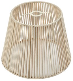 Abajur de exterior com corda bege IP54 40/28/30 Japandi
