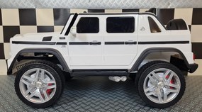 Mercedes Maybach G650 Carro eletrico infantil 12V Branco