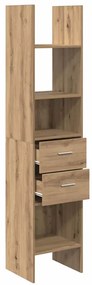 Gabinete de Livros carvalho artisiano 40 x 35 x 180 cm