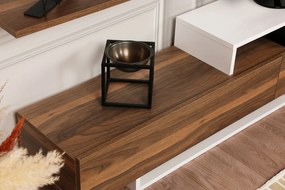Unidade de TV Nirvana – Branco e Teca – 180x41,7x29,5 cm | Tribo Home