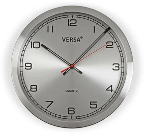 Relógio de Parede Alumínio (4,1 X 30 X 30 cm)