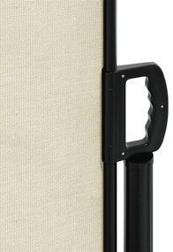 Toldo lateral retrátil 160x1200 cm creme