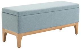 Banco com Arrumação Oxford – 110x39x45 cm – Cinzento Azulado – Arrumaç