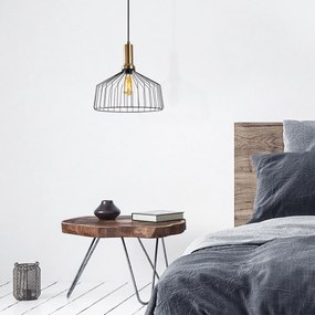 Chandelier Dear – Preto Antique – 34 x 34 cm