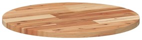 Tampo de mesa redondo Ø50x2 cm madeira de acácia maciça