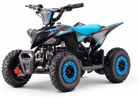 Moto 4 elétrica para crianças ATV Motors Raptor 800W Azul