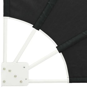 Tela de Privacidade para Varanda Antracite 160 x 160 cm tecido