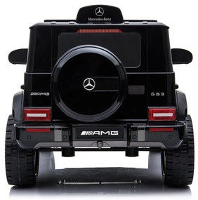 Carro elétrico para Crianças Mercedes G Novo com licença original, bateria, portas que abrem, assento único, motor 2 x, bateria 12 V, controle remoto