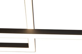Plafon antracite incl. LED, controle remoto - Riha Design