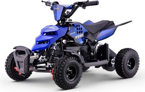 Mini Moto 4 elétrica para crianças Roan Raptor R4 500W Azul