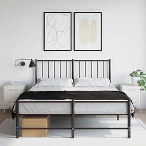 vidaXL Mesas de cabeceira 2 pcs 36x39x50,5 cm aço branco