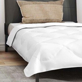 Duvet para Todas as Estações Branco 140 x 220 cm Microfibra