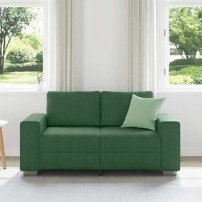 Sofá-luvas 120 cm tecido corduroy verde selva