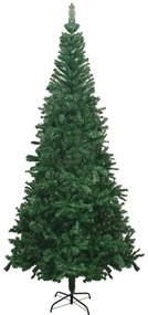 244192 vidaXL Árvore de natal artificial L, 240 cm, verde