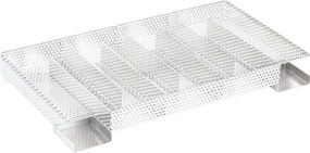 vidaXL Gerador de fumo frio com 8 câmaras 35 cm aço inoxidável