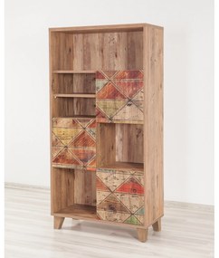 Estante Marina – Pinho Atlântico – 80x155x36 cm