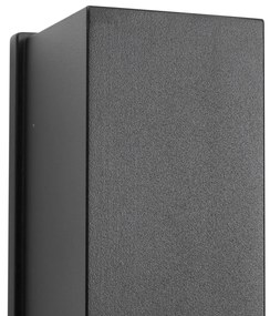 Candeeiro de Parede Preto Magnético Incl. LED Recarregável - Sandy Moderno