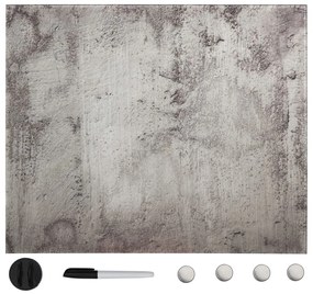 285389 vidaXL Quadro magnético em vidro para parede 60x60 cm
