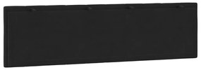 Almofadão de cabeceira 180 cm veludo preto