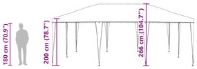 Tenda para Festas Antracite 6x4 m PE