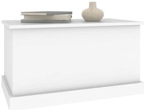 Caixa de arrumação 70x40x38 cm derivados de madeira branco