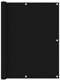 Tela de varanda 120x300 cm tecido Oxford preto