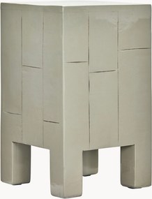Mesa de apoio artesanal em madeira de manga Brick