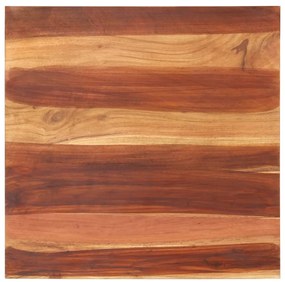 vidaXL Tampo de mesa madeira de acácia maciça 15-16 mm 70x70 cm