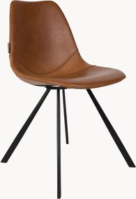 Cadeiras de jantar em pele Franky, conjunto de 2