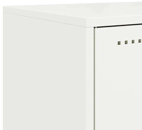 Móvel de TV 68x39x60,5 cm aço branco