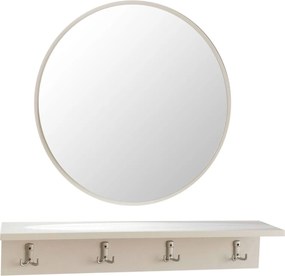 Hall Stand V100 – Branco – Largura: 80 cm Altura: 15 cm Profundidade: